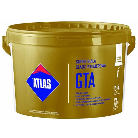 Atlas GTA Gładź Polimerowa 18kg Atlas GTA Gładź Polimerowa 18kg