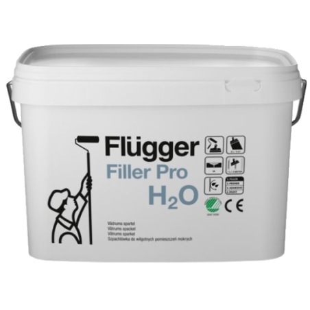 Flugger Filler PRO H2O Gotowa Masa Szpachlowa do Pomieszczeń Mokrych