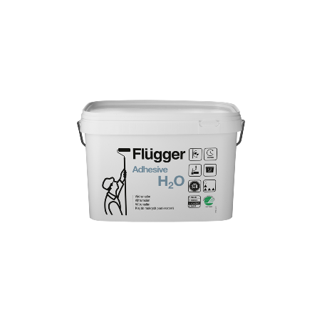 Flugger Adhesive H2O Mocny Wodoodporny Klej Do Tapet na Fizelinie